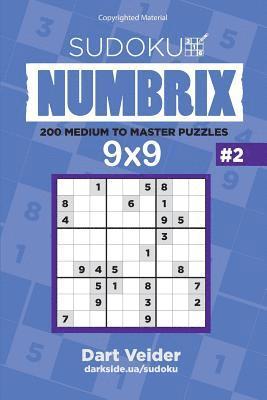 Dart Veider - Sudoku - 200 Medium to Master Puzzles 9x9 (Volume 2), Häftad
