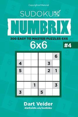 Dart Veider - Sudoku - 300 Easy to Master Puzzles 6x6 (Volume 4), Häftad