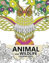 bokomslag Animal and Wildlife Coloring book: Animals and Magic Dream Design (Adults coloring books)