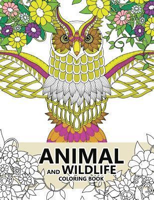 bokomslag Animal and Wildlife Coloring book: Animals and Magic Dream Design (Adults coloring books)