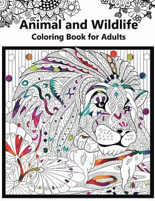 Animal and Wildlife Coloring book for Adutls: Animals and Magic Dream Design (Adults coloring books) 1