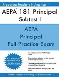 bokomslag AEPA 181 Principal Subtest I: Arizona Educator Proficiency Assessments Principal Subtest I