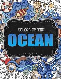 bokomslag Ocean Coloring Book For Adults 36 Whimsical Designs for Calm Relaxation: Nautical Coloring Book/Under the Sea Coloring Book