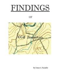bokomslag Findings of Old Boonton