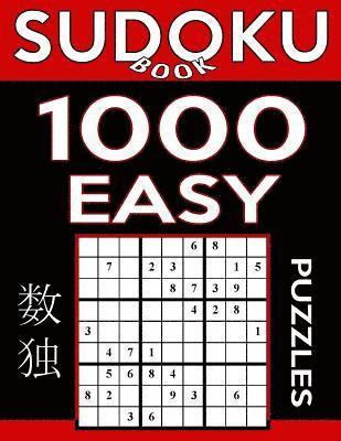 bokomslag Sudoku Book 1,000 Easy Puzzles: Sudoku Puzzle Book With Only One Level of Difficulty