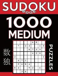 bokomslag Sudoku Book 1,000 Medium Puzzles: Sudoku Puzzle Book With Only One Level of Difficulty