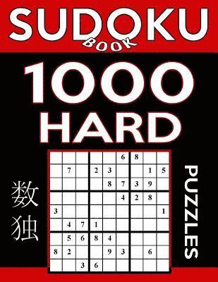 bokomslag Sudoku Book 1,000 Hard Puzzles: Sudoku Puzzle Book With Only One Level of Difficulty