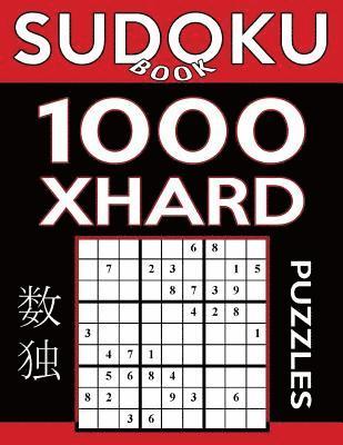 bokomslag Sudoku Book 1,000 Extra Hard Puzzles: Sudoku Puzzle Book With Only One Level of Difficulty
