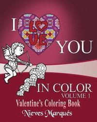 bokomslag I Love You in Color.: Valentine's Coloring Book.