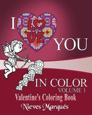 bokomslag I Love You in Color.: Valentine's Coloring Book.