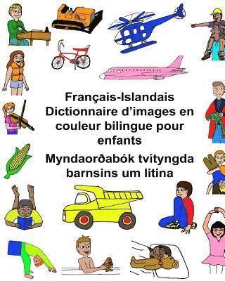 Français-Islandais Dictionnaire d'images en couleur bilingue pour enfants Myndaor¿abók tvítyngda barnsins um litina 1