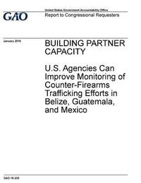 bokomslag BUILDING PARTNER CAPACITY U.S. Agencies Can Improve Monitoring of Counter-Firearms Trafficking Efforts in Belize, Guatemala, and Mexico