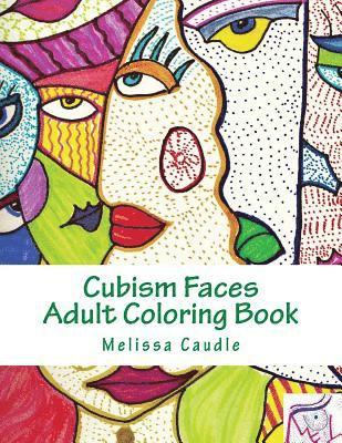 Melissa Caudle - Cubism Faces: Adult Coloring Book, Häftad