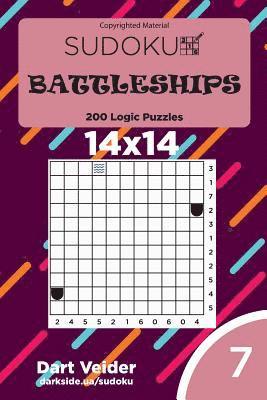 Dart Veider - Sudoku Battleships - 200 Logic Puzzles 14x14 (Volume 7), Häftad. Tillgänglighet: Lägg i varukorg