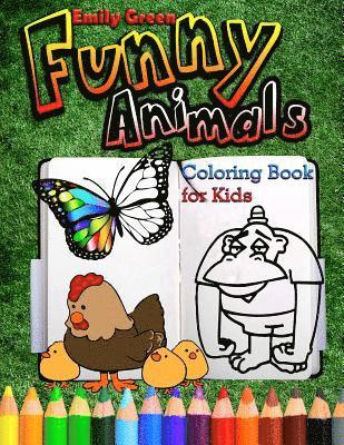 bokomslag Funny Animals. Coloring Book for Kids