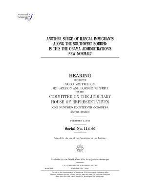 Committee on The Judiciary, Subcomm Immigration and Border Security - Another Surge of Illegal Immigrants Along the Southwest Border: IS THIS the OBAMA ADMINISTRATION'S NEW NORMAL?, Häftad