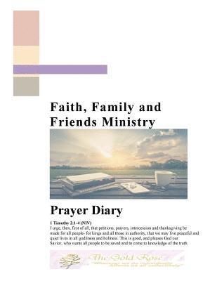 bokomslag Faith, Family and Friends Ministry Prayer Diary