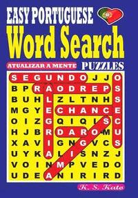 bokomslag EASY PORTUGUESE Word Search Puzzles