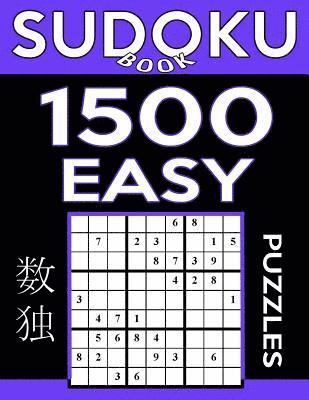 bokomslag Sudoku Book 1,500 Easy Puzzles