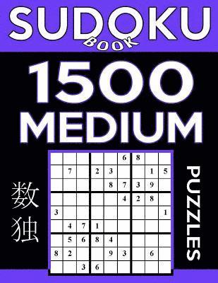 bokomslag Sudoku Book 1,500 Medium Puzzles