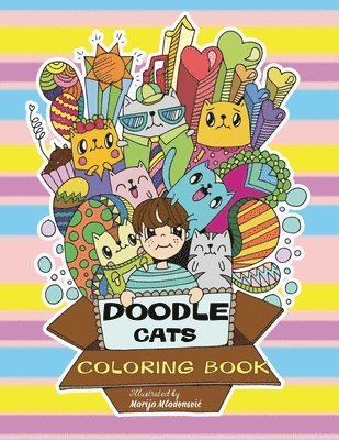Doodle Cats Coloring Book: Relaxing and Fun Coloring for All Cat Lovers 1