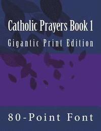 bokomslag Catholic Prayers Book 1: Gigantic Print Edition