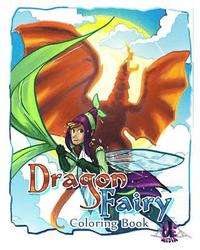 bokomslag Dragon/Fairy Coloring Book
