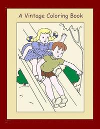 bokomslag A Vintage Coloring Book (Volume 2): Paint and Coloring Book