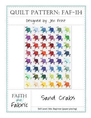 Jen Frost - Sand Crabs Quilt Pattern, Häftad
