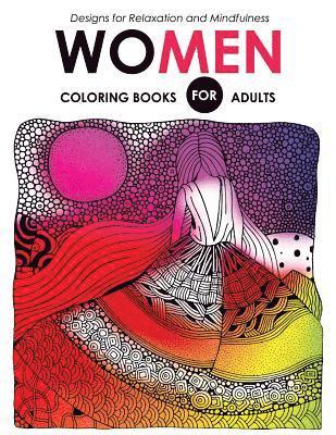 Women Coloring Books for Adutls: Pattern and Doodle Design for Relaxation and Mindfulness 1