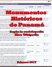 bokomslag 2017-02 Monumentos Histricos de Panam