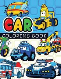 bokomslag Car coloring book: On The Road Cars & More Transportation (Coloring Books For Kids)