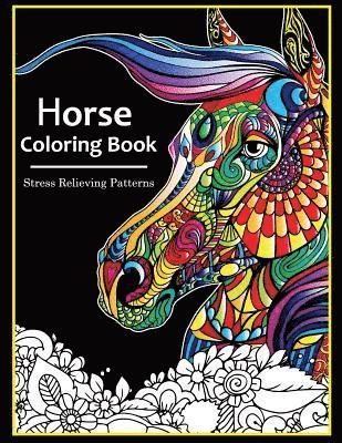 Horse Coloring books for adults 1