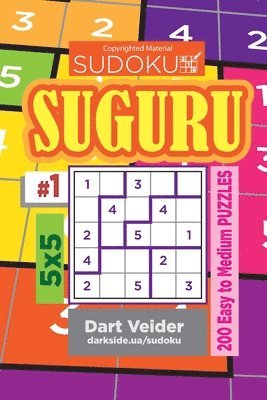 Sudoku Suguru - 200 Easy to Medium Puzzles 5x5 (Volume 1) 1