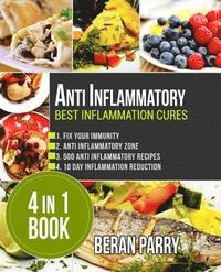 bokomslag Anti Inflammatory: Best Inflammation Cures: 4 in 1 book