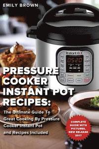 bokomslag Pressure Cooker Instant Pot Recipes: The Ultimate Guide To Great Cooking By Pressure Cooker Instant Pot and Recipes Included