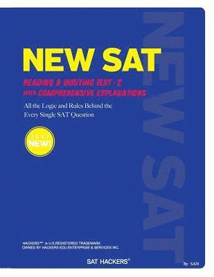 bokomslag NEW SAT Reading & Writing Test 2: with Comprehensive Explanations