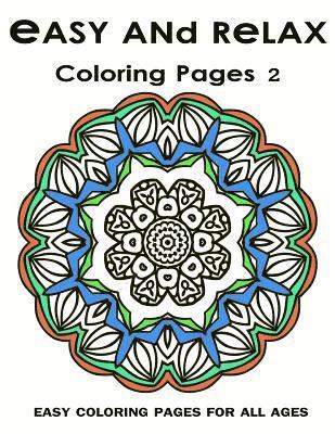 bokomslag Easy and Relax Coloring pages 2