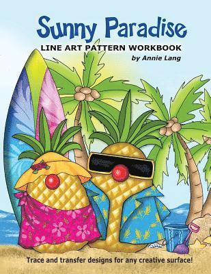 bokomslag Sunny Paradise: Line Art Pattern Book