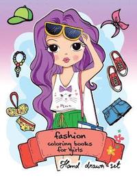 bokomslag Fashion Coloring Book for girls: (Fashion & Other Fun Coloring Books For Adults, Teens, & Girls) 2017