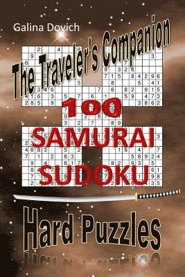 The Traveler's Companion: 100 SAMURAI SUDOKU Hard Puzzles 1