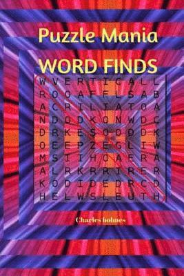 bokomslag Puzzlemania Word Finds: Word Search Puzzle Book