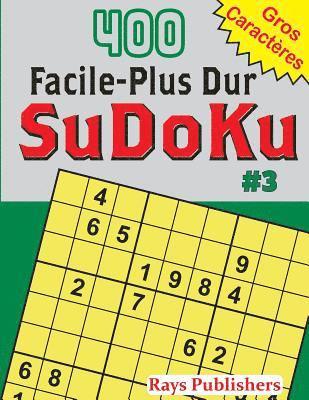 bokomslag 400 Facile-Plus Dur SuDoKu #3