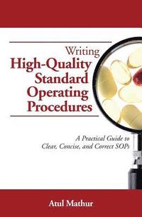 bokomslag Writing High-Quality Standard Operating Procedures
