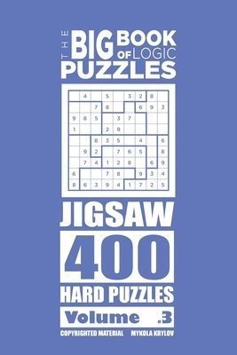 Mykola Krylov - Big Book of Logic Puzzles - Jigsaw 400 Hard (Volume 3), Häftad