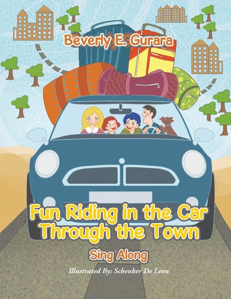 Fun Riding in the Car Through the Town 1