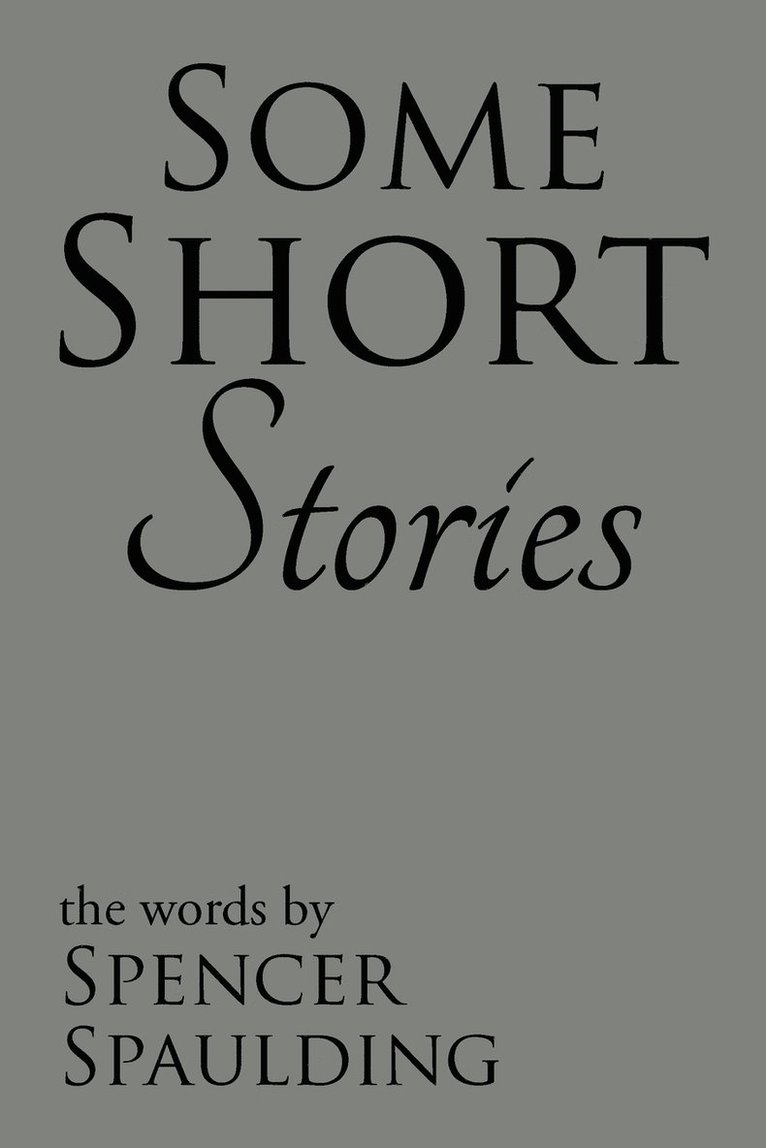 Some Short Stories 1