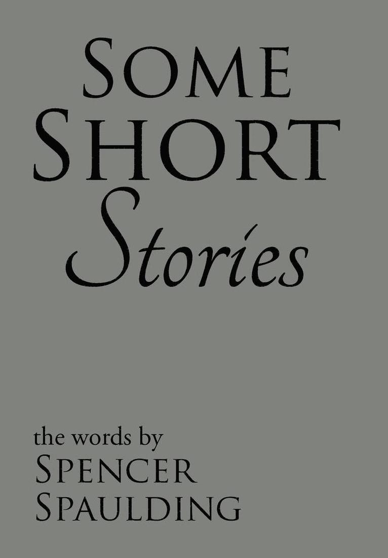 Some Short Stories 1