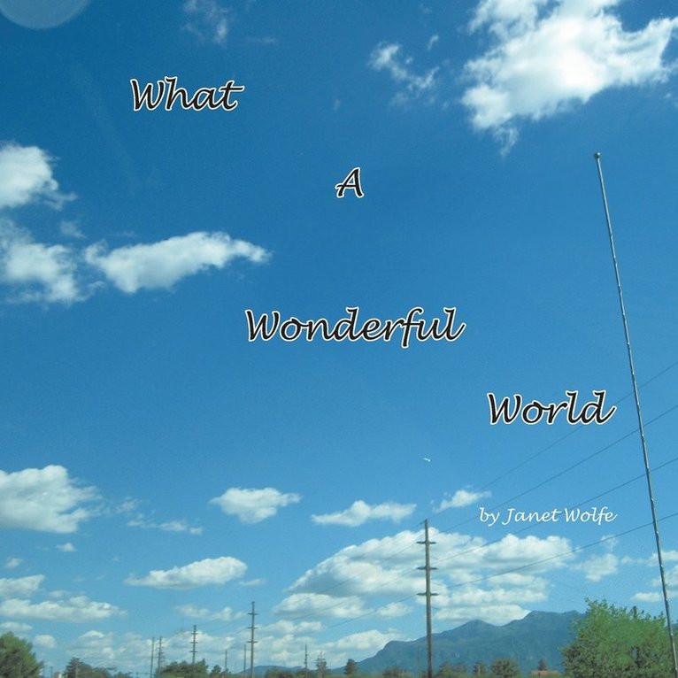 Janet Wolfe - What a Wonderful World, Häftad