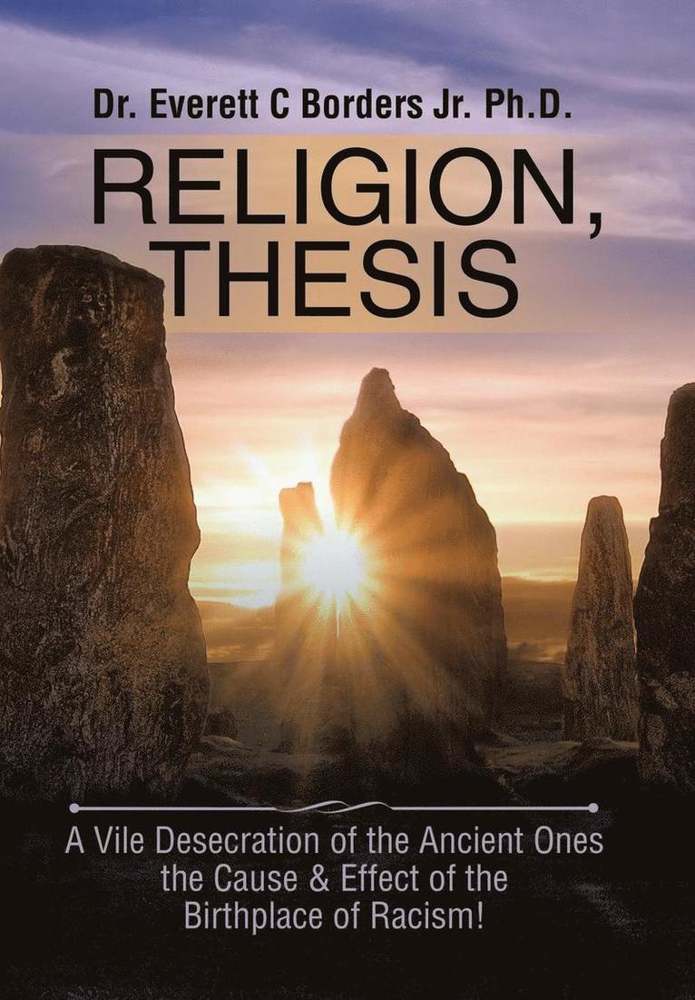 Religion, Thesis 1